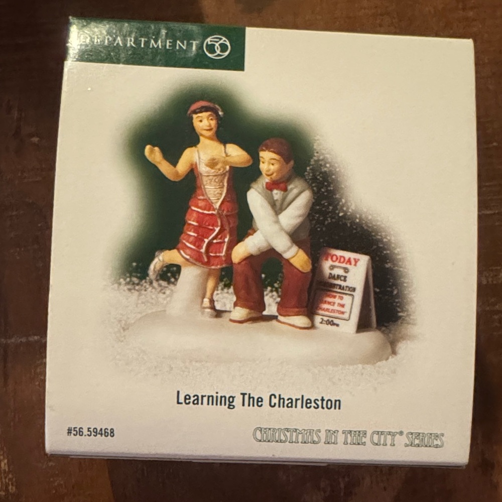 Department 56 Charleston Dance Couple Figurine